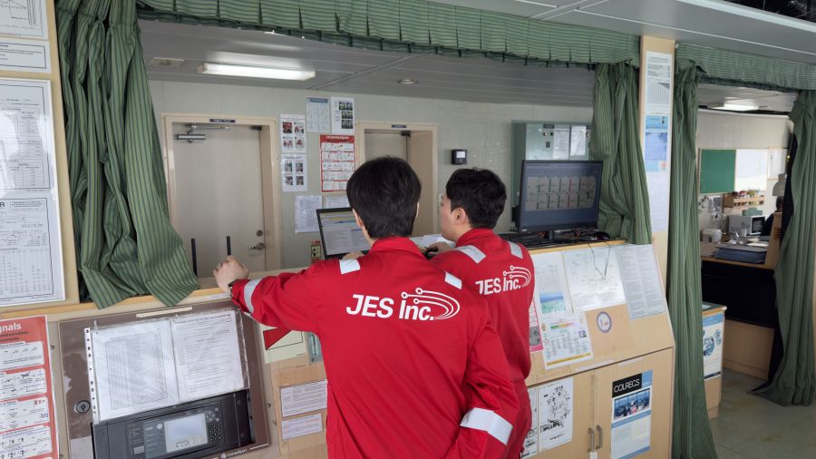 Maritime vessel email communication system