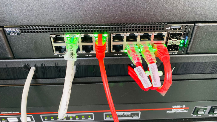 Ship network infrastructure and maritime cable installation
