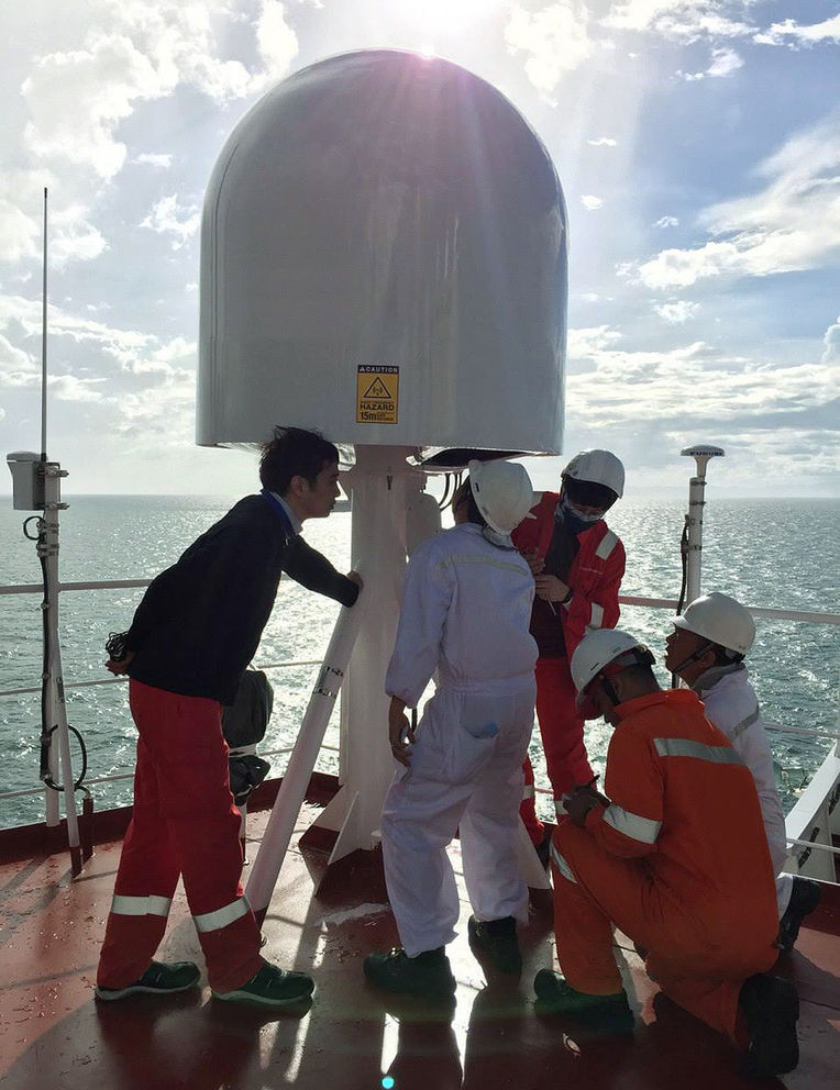 Maritime VSAT and satellite communication support onboard vessels